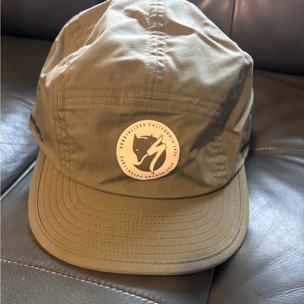 F NWOT Specialized X Fjallraven olive green bike cap